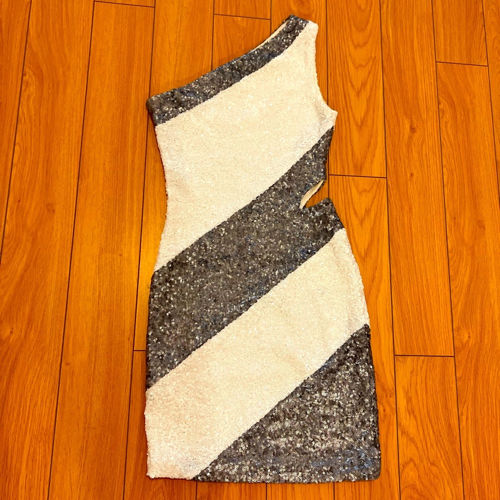 Bebe Sequin dress